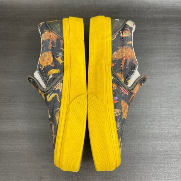 VANS X National Geographic Photoark Youth Kids Size 12 Classic Slip On Shoes - Picture 9 of 12